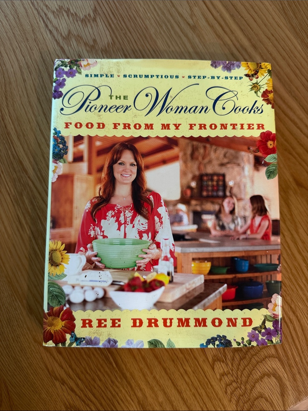 The Pioneer Woman Cooks Cookbook — Red & Yellow Floral Cover